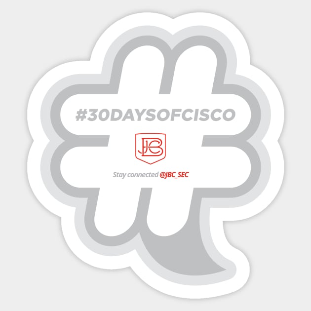 #30DaysofCisco Sticker by JBC